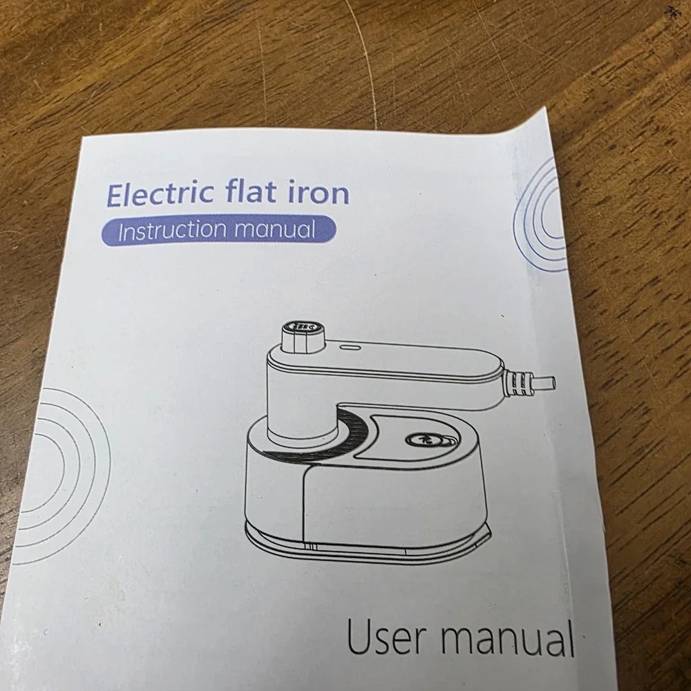 Mini Steam Iron Rapid Heating‎ Travel Iron Mini With Steam Foldable Rotatable